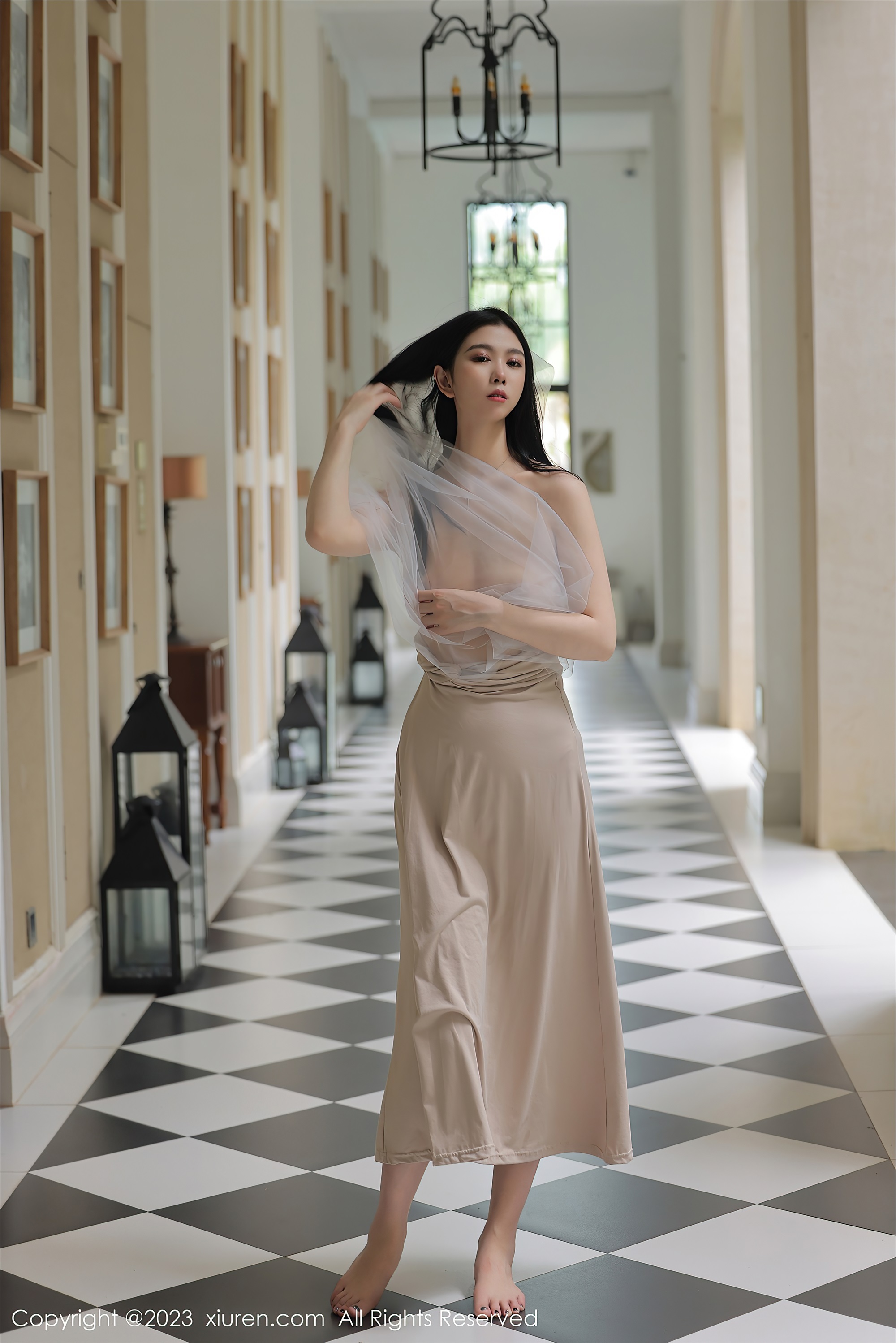 XiuRen秀人网  2023.04.03 NO.6513 李雅柔182CM 万宁旅拍